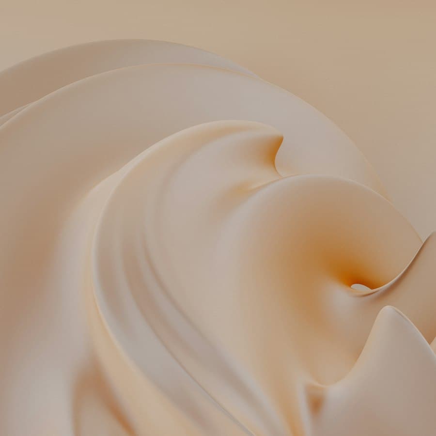 Creme batido em close